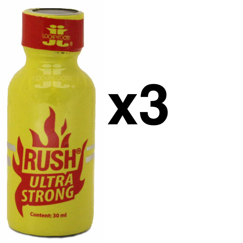 Locker Room RUSH ULTRA STRONG 30ml x3